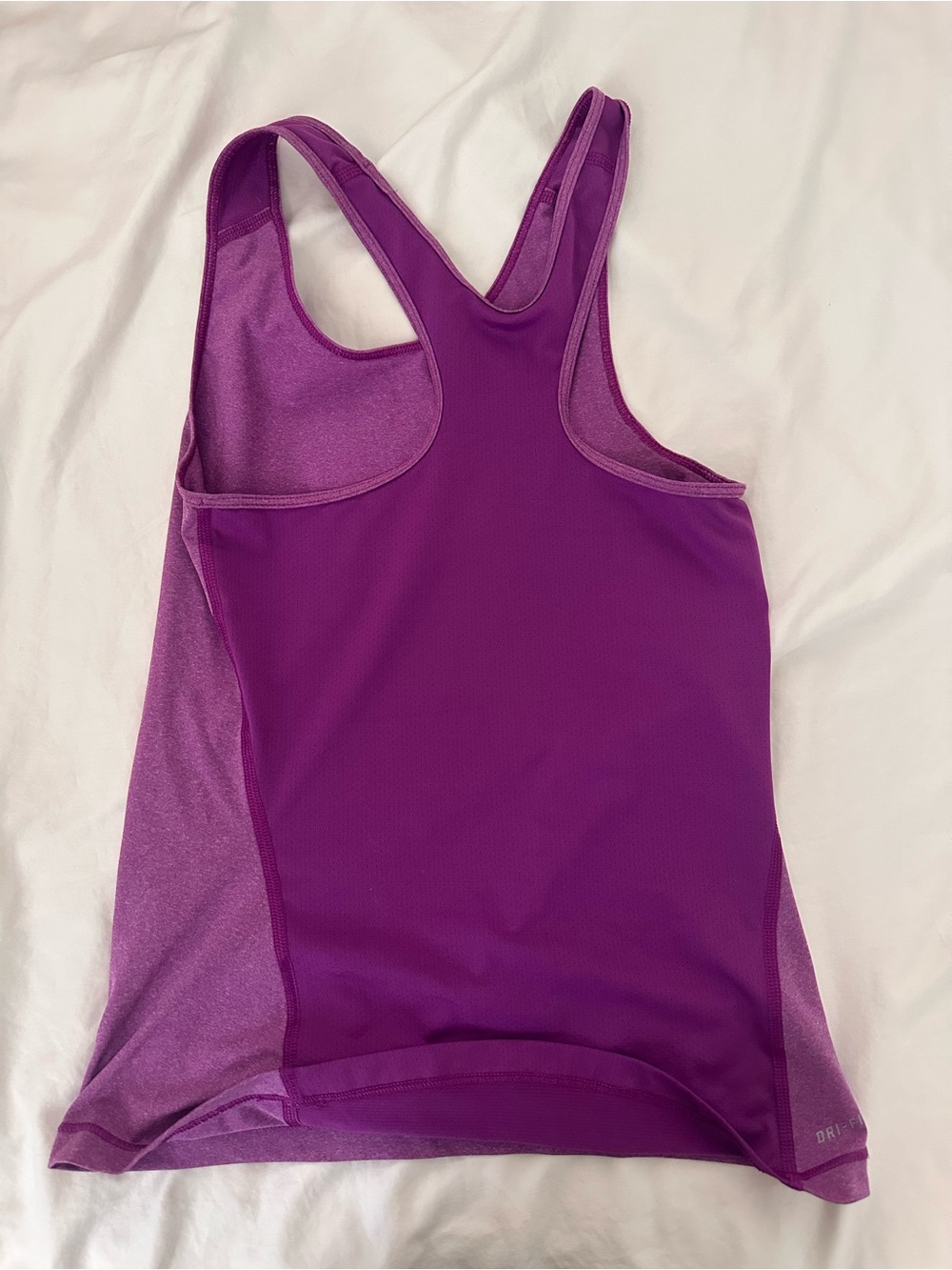 Nike Purple Performance Racerback Tank - Picture 2 of 2
